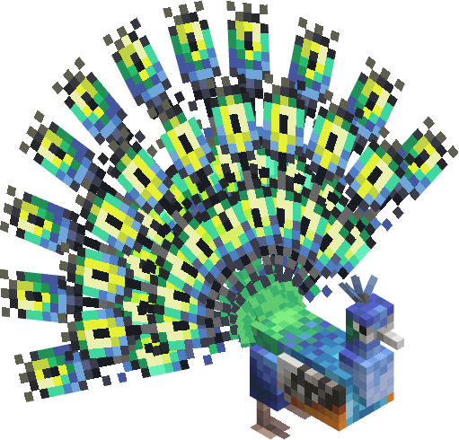 Peacock — Primal Survival creature